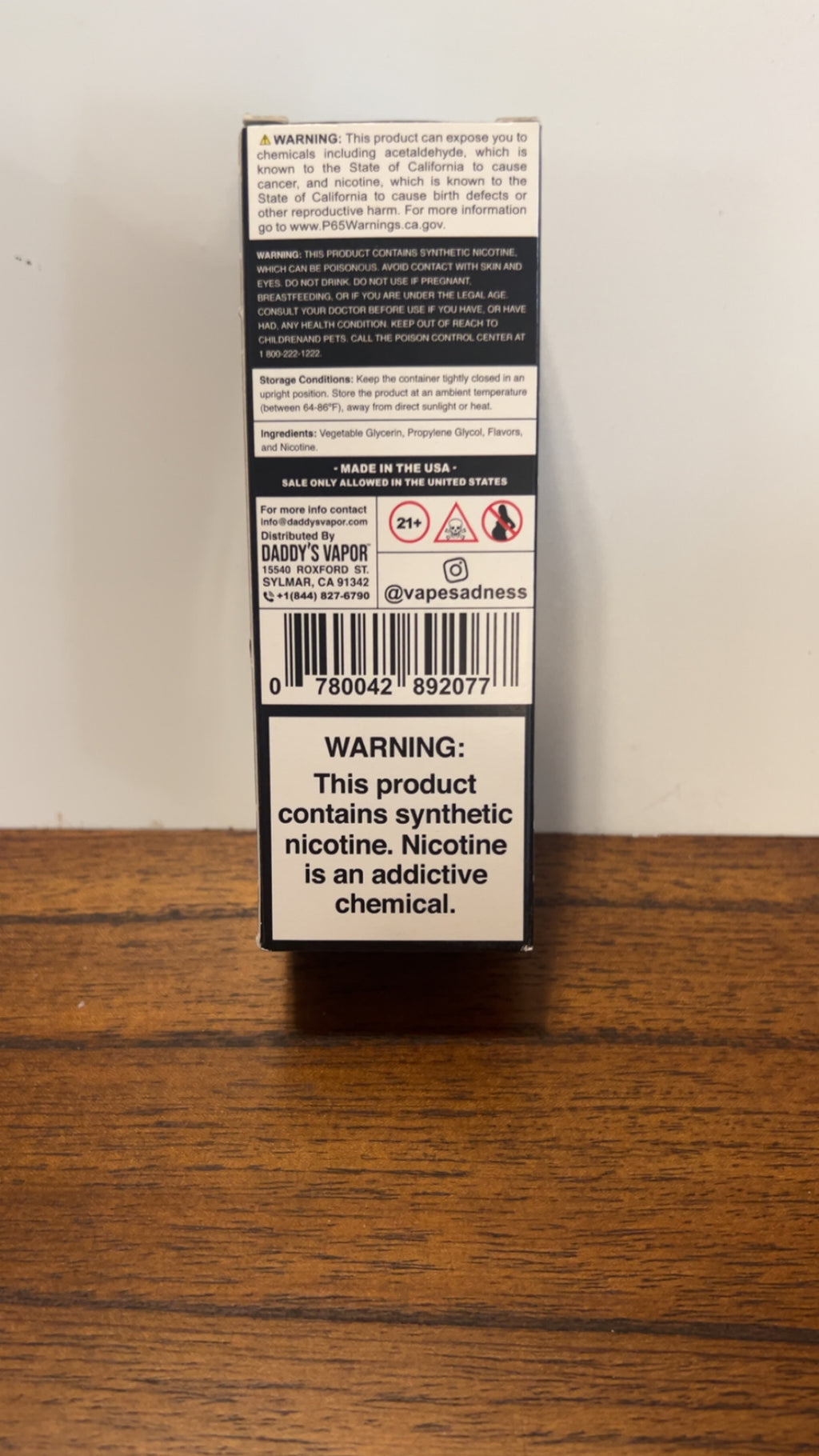 Sad Boy Blueberry Cookie 6mg 100ml