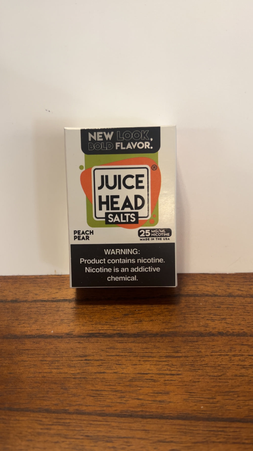 Juice Head Salts Peach Pear 25mg 30ml