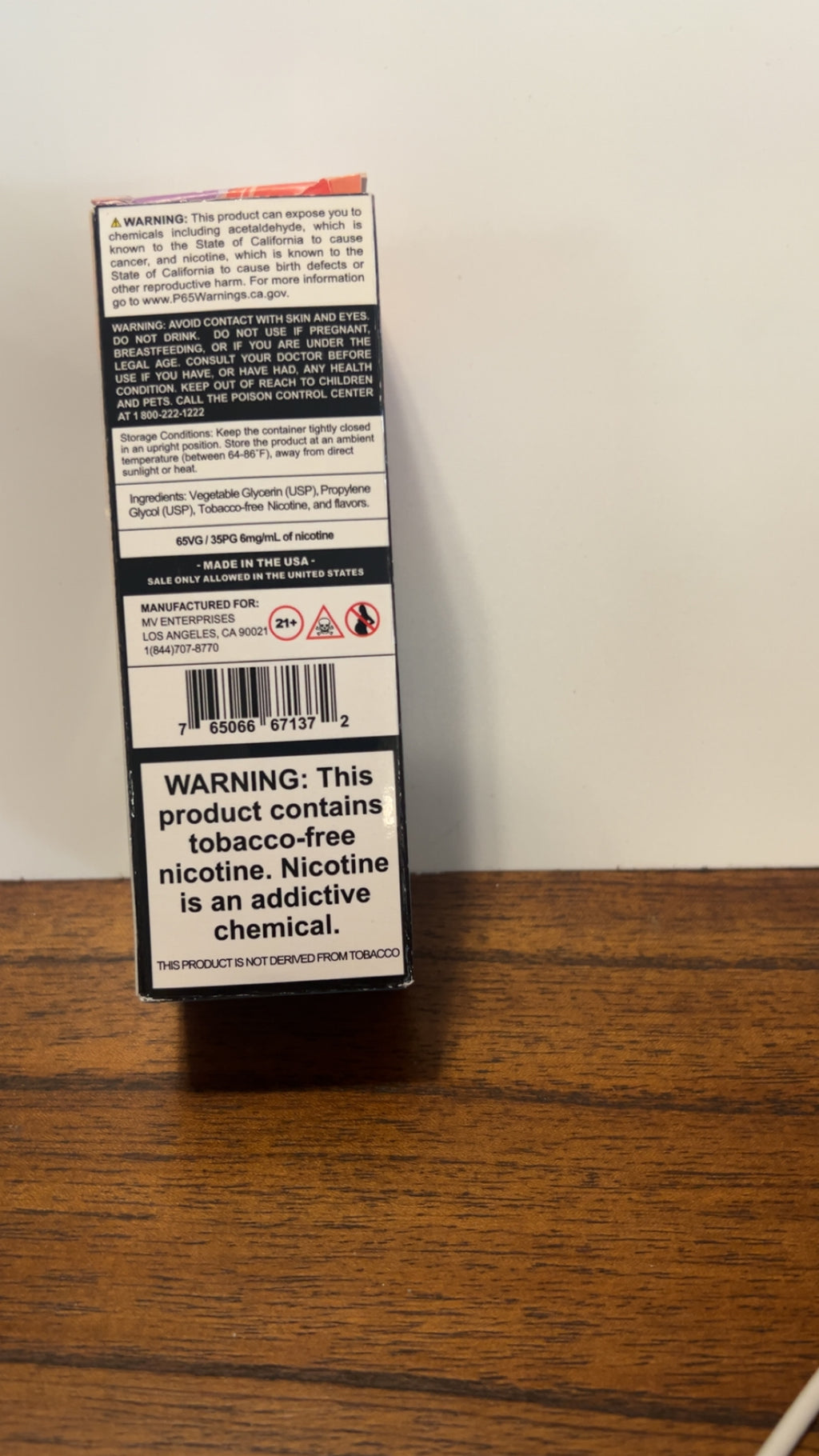 Cloud Nurdz Iced Grape Strawberry 6mg 100ml