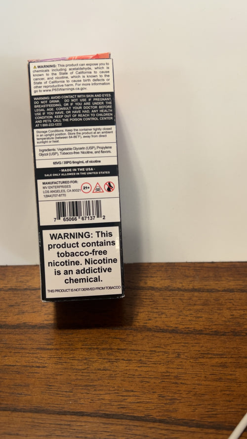 Cloud Nurdz Iced Grape Strawberry 6mg 100ml