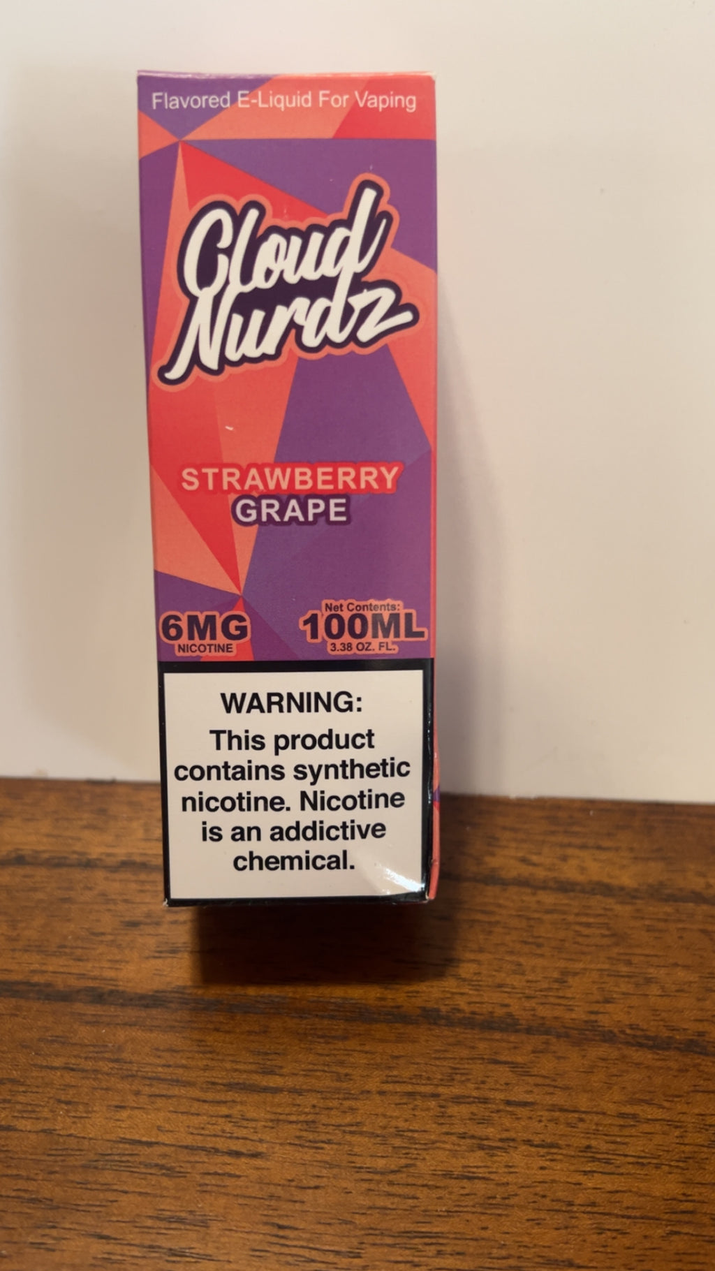 Cloud Nurdz Strawberry Grape 6mg 100ml