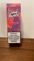 Cloud Nurdz Strawberry Grape 6mg 100ml