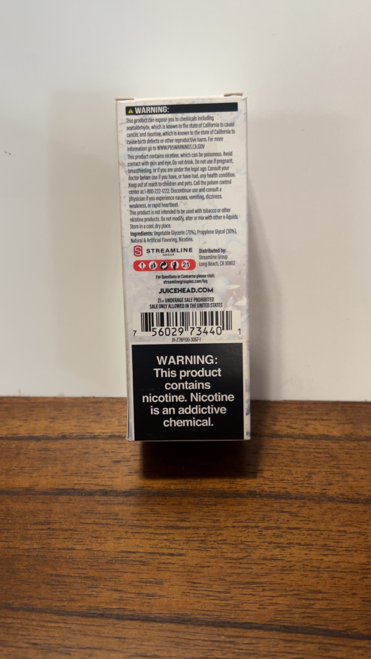 Juice Head Mango Strawberry Freeze 6mg 100ml