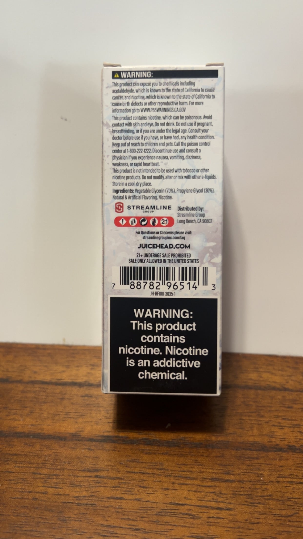 Juice Head Watermelon Lime Freeze 3mg 100ml