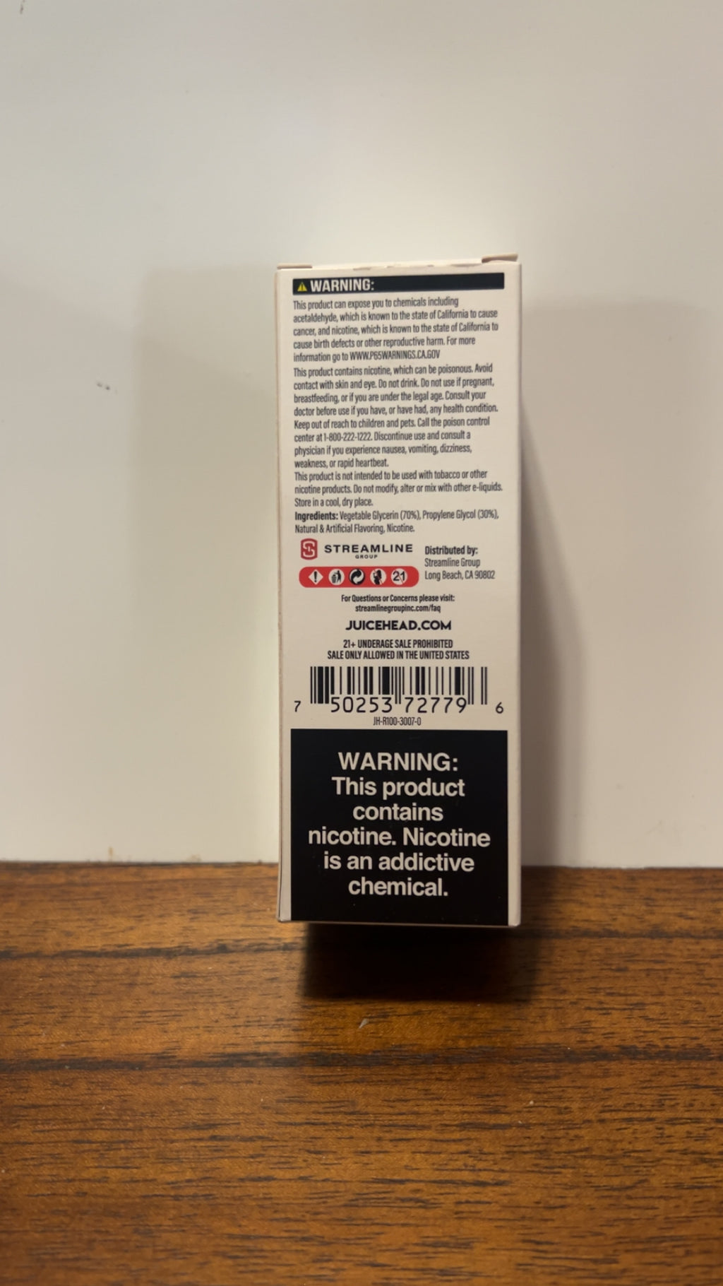 Juice Head Peach Pear 6mg 100ml
