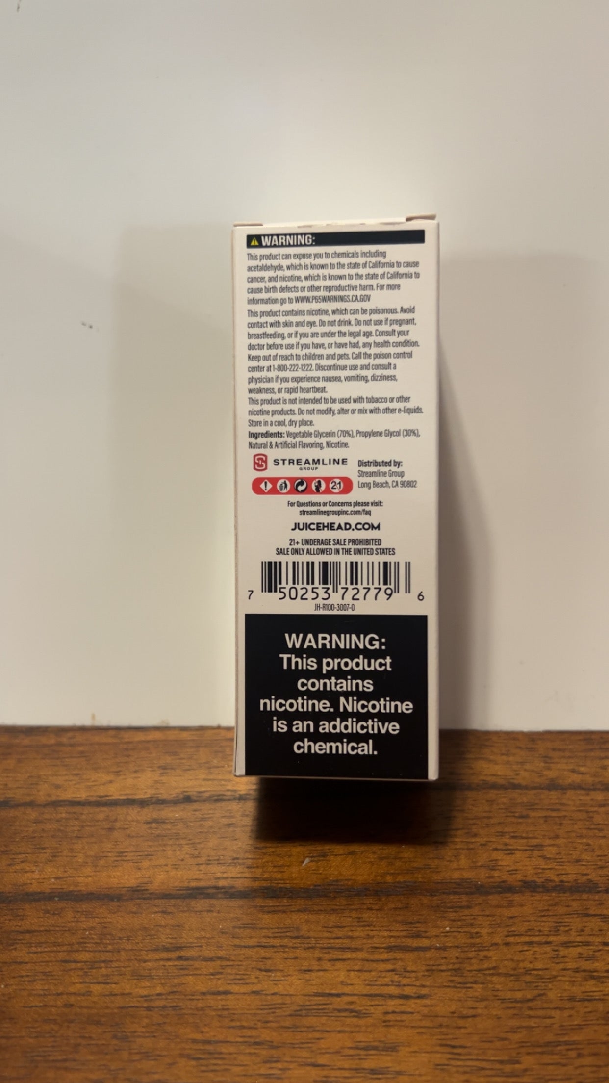 Juice Head Peach Pear 6mg 100ml